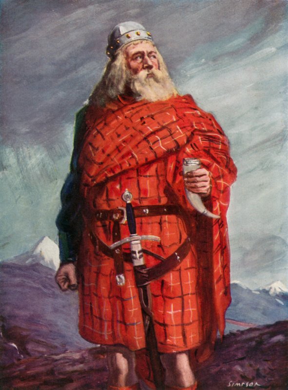 Kral Robert Bruce, 1274-1329 by Joseph Simpson