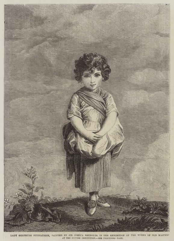 ಲೇಡಿ ಗೆರ್ಟ್ರೂಡ್ ಫಿಟ್ಜ್ಪ್ಯಾಟ್ರಿಕ್ ಟರ್ಕ್ by Joshua Reynolds