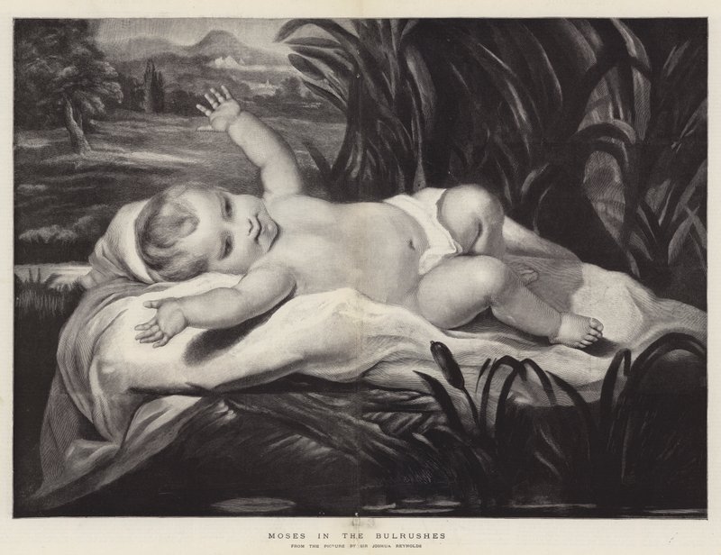 Sülüslerdeki Musa by Joshua Reynolds