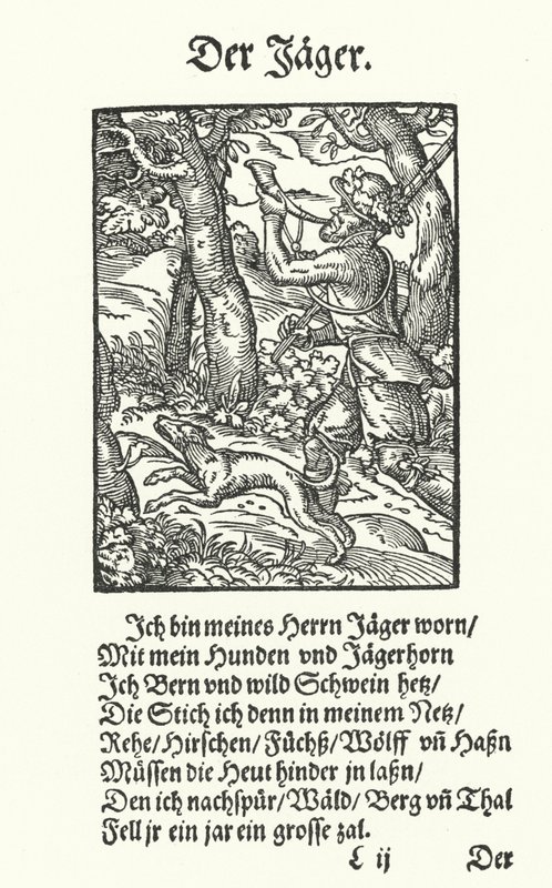 Avcı (gravür) by Jost (after) Amman