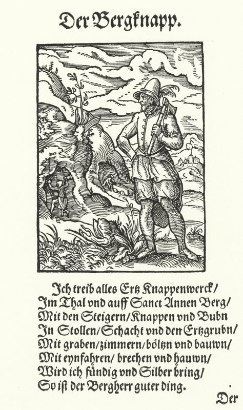 Madenci (gravür) by Jost (after) Amman