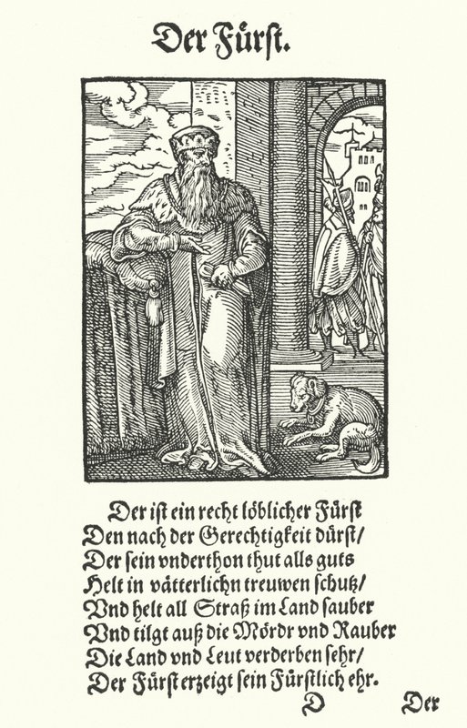 Prens (gravür) by Jost (after) Amman