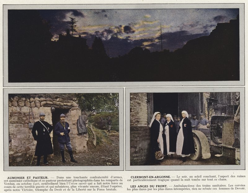 Papaz ve Papaz, Clermont-En-Argonne, Les Anges du Front by Jules Gervais Courtellemont