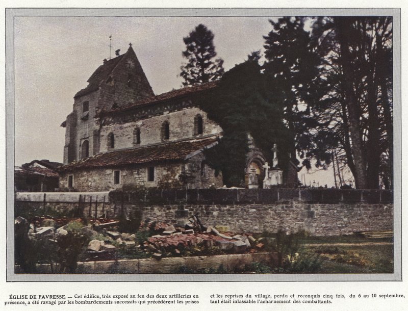 Favresse Kilisesi by Jules Gervais Courtellemont