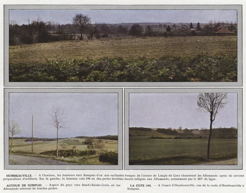 Humbeauville, Sompuis Çevresi, La Cote 196 by Jules Gervais Courtellemont