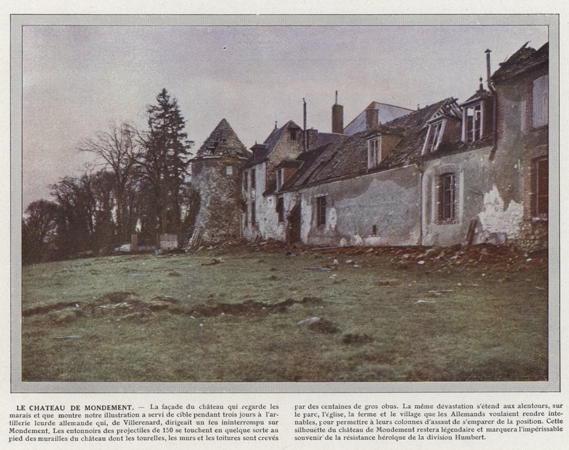 Chateau de Mondement by Jules Gervais Courtellemont