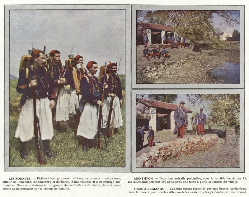 Zouaves, Monthyon, Alman mermileri by Jules Gervais Courtellemont