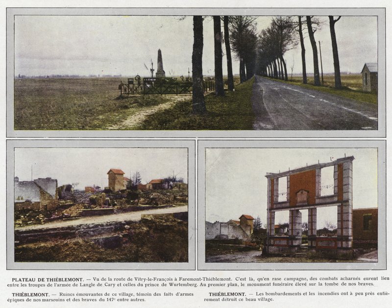 Plateau de Thieblemont, Thieblemont, Thieblemont by Jules Gervais Courtellemont