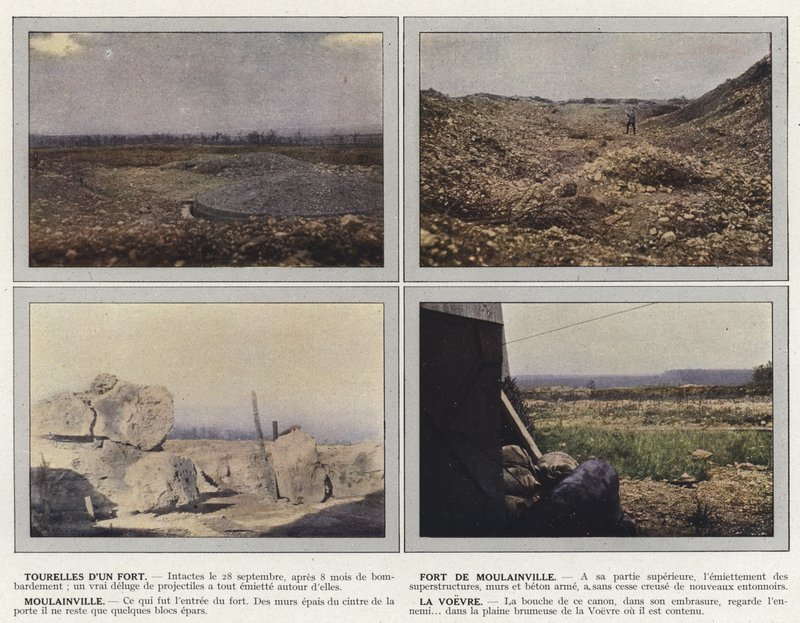Bir Kalenin Taretleri, Moulainville Kalesi, Moulainville, La Voevre by Jules Gervais Courtellemont
