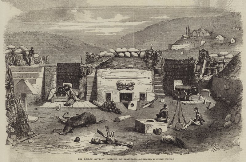 Köprü Bataryası, Sivastopol Limanı by Julian Portch