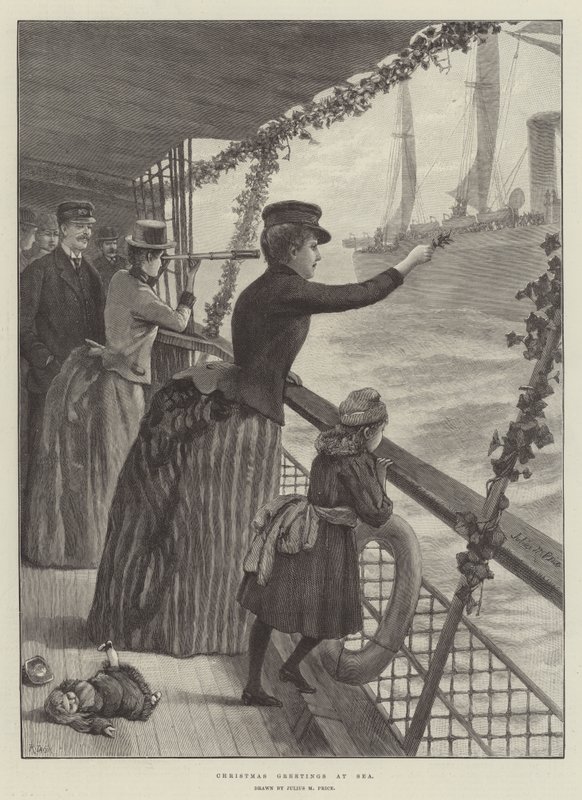 Denizde Noel Selamları by Julius Mandes Price