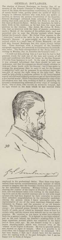 Genel Boulanger by Julius Mandes Price