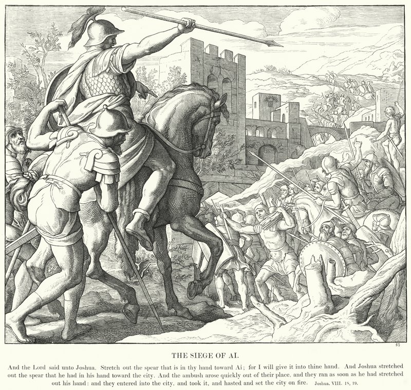 Ai Kuşatması (gravür) by Julius (after) Schnorr von Carolsfeld