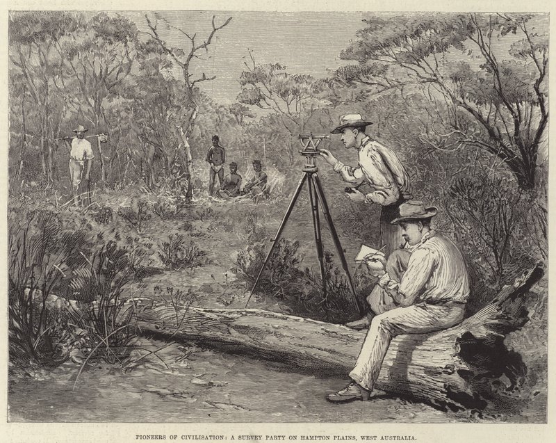 Altın Külçe Ülkesi, Hampton Plains by Julius Mandes Price