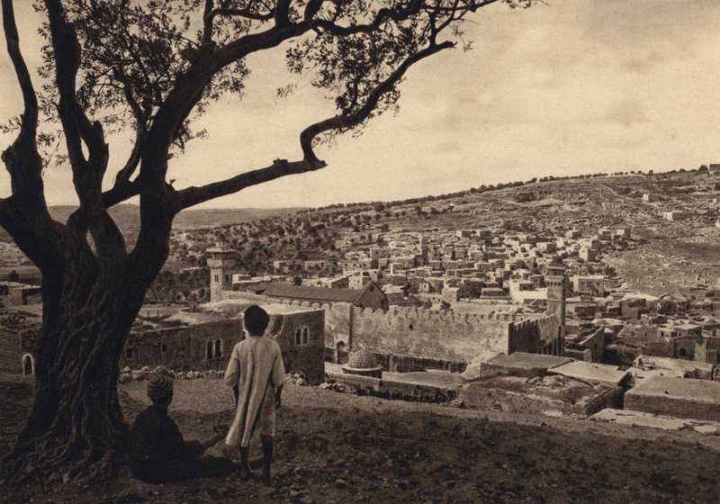 Hebron (s/b fotoğraf) by Karl Grober