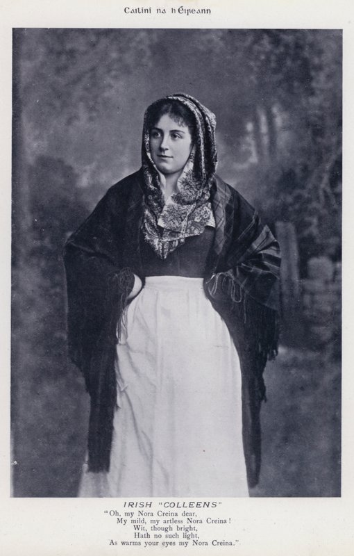 İrlandalı "Colleens" (s/b fotoğraf) by Karl Karlovich Piratsky