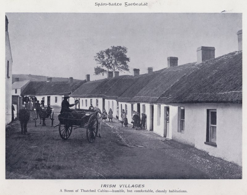İrlanda Köyleri (s/b fotoğraf) by Karl Karlovich Piratsky