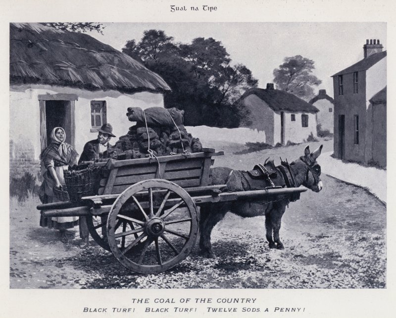 The Coal of the Country, Black Turf, Black Turf, Twelve Sods a Penny (s/b fotoğraf) by Karl Karlovich Piratsky