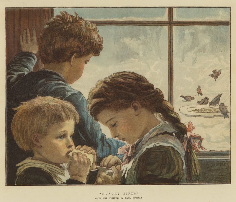 Macaristan Kuşları (chromolitho) by Karl Wilhelm Friedrich Bauerle