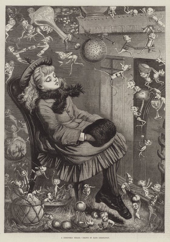Bir Noel Rüyası by Kate Greenaway