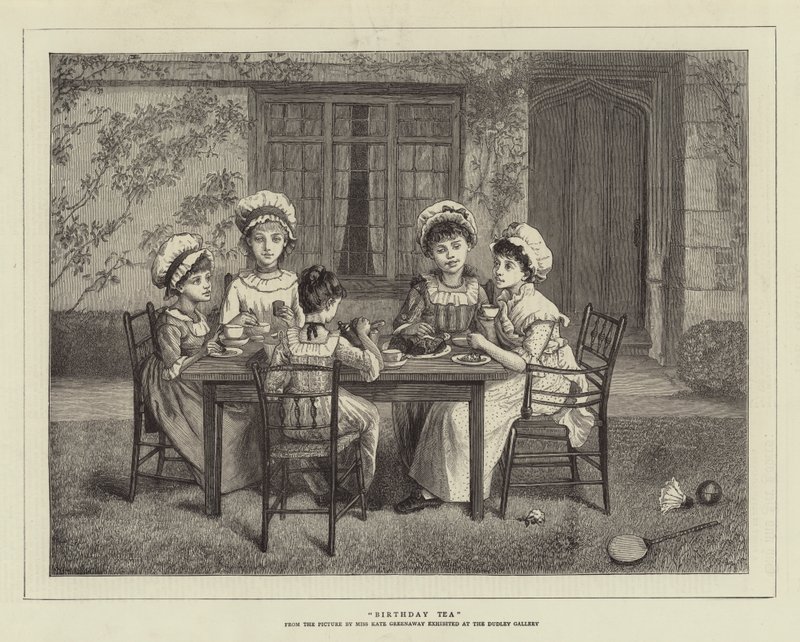 Doğum Günü Çayı by Kate Greenaway