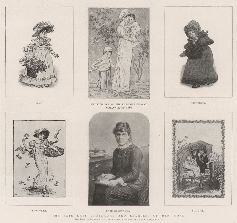 Merhum Kate Greenaway ve Çalışmalarından Örnekler by Kate Greenaway
