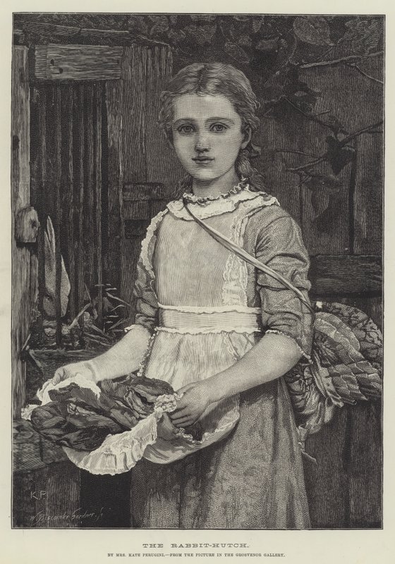 Tavşan Kafesi gravürü by Kate Perugini