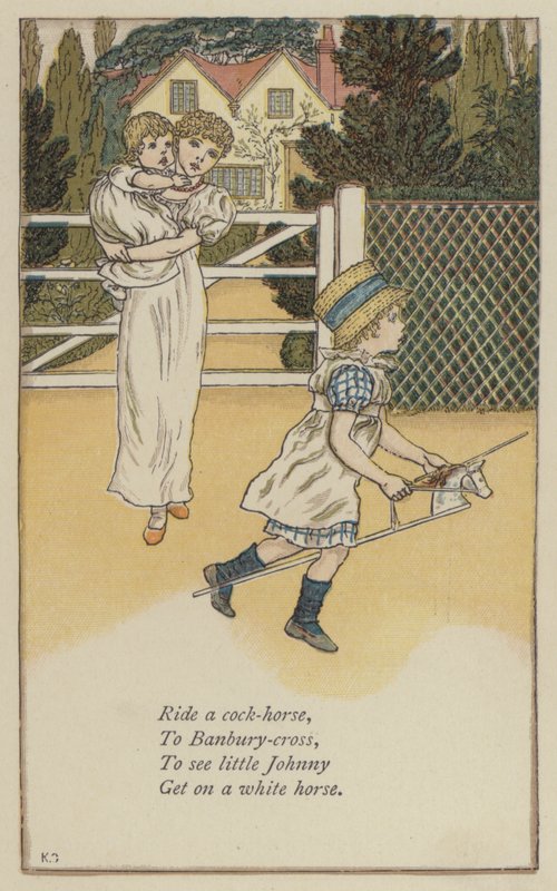 Horoz ata binin (renkli taş) by Kate (after) Greenaway
