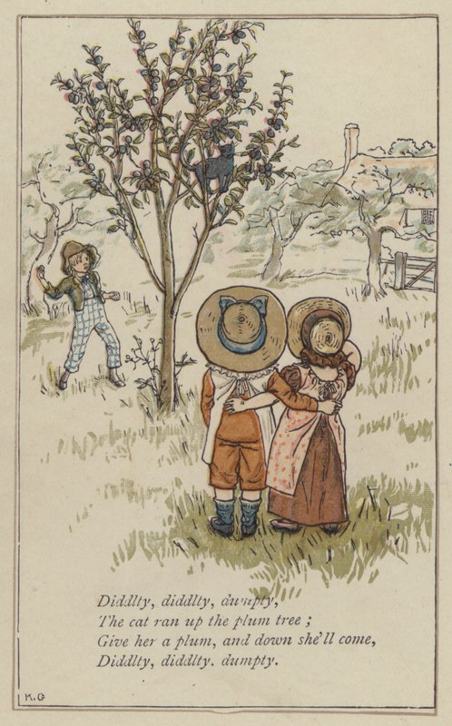Diddly, diddly, çöplük by Kate Greenaway