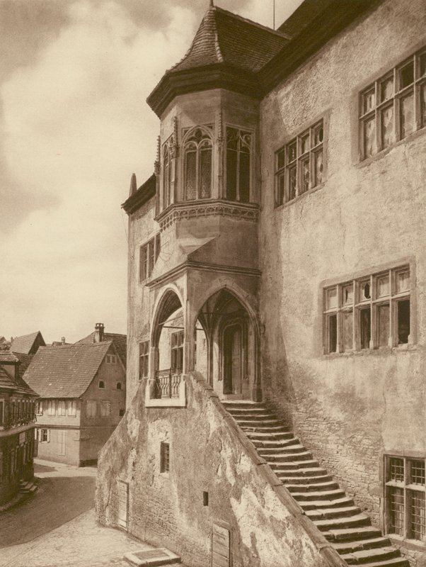 Dettelbach a Main, Rathaus; Dettelbach on the Main, Belediye Binası (s/b fotoğraf) by Kurt Hielscher