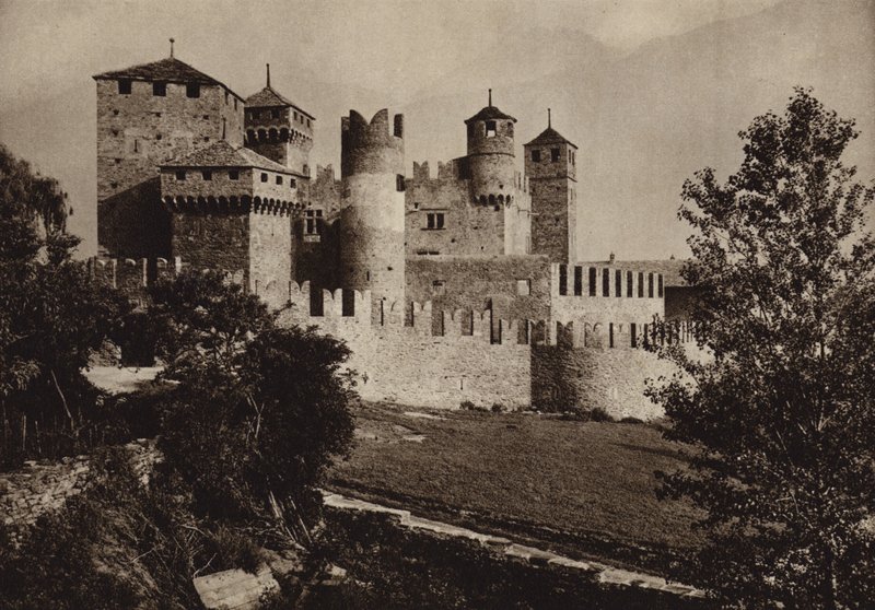 İtalya: Castello Fenis, Val d