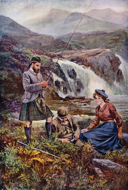 Alabalık avı by Lancelot Speed