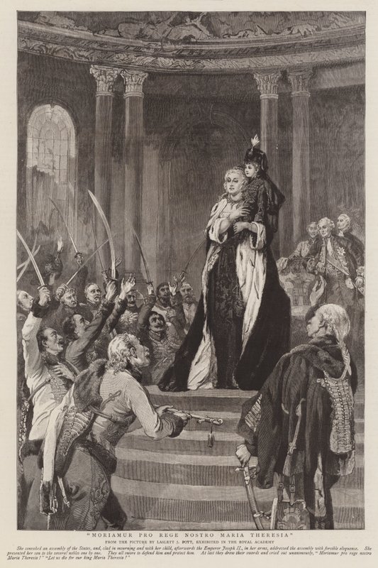 Kralımız Mary Theresa için ölelim by Laslett John Pott