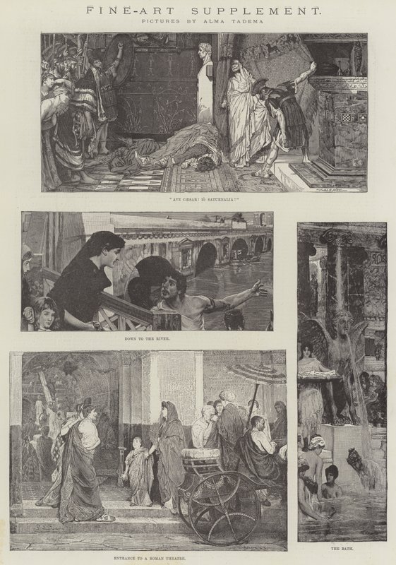 Güzel Sanatlar Eki by Lawrence Alma-Tadema