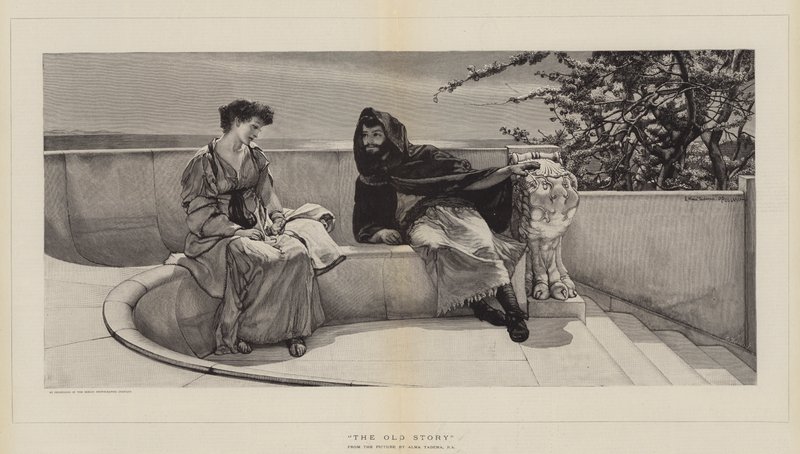 Eski Hikaye by Lawrence Alma Tadema