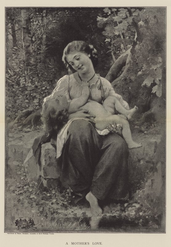 Bir annenin sevgisi by Leon Bazile Perrault