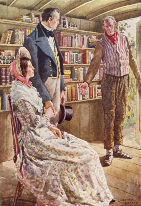 Dr Marigold için İllüstrasyon by Leonard Skeats