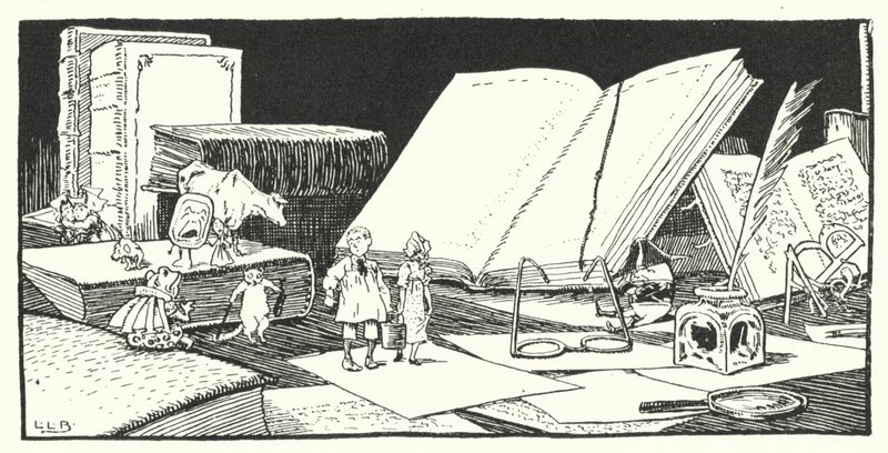 Tekerlemeler (gravür) by Leonard Leslie Brooke