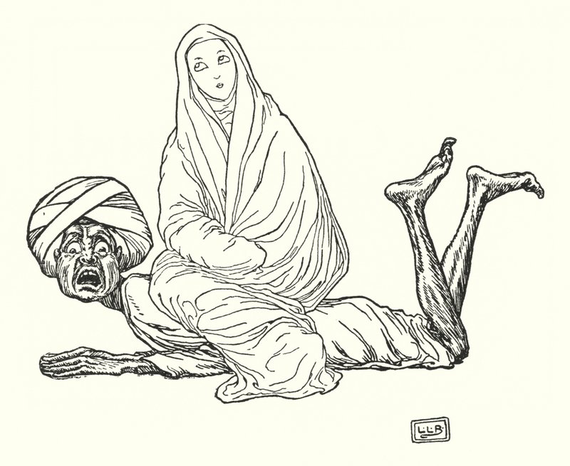 ಕಮ್ಮರ್‌ಬಂಡ್ (ಲಿಥೋ) ಟರ್ಕ್ by Leonard Leslie Brooke