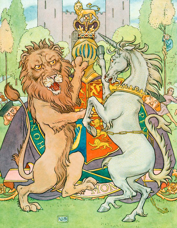 Aslan ve Tek Boynuzlu At by Leonard Leslie Brooke