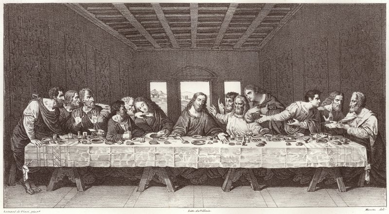 Son Akşam Yemeği by Leonardo da after Vinci