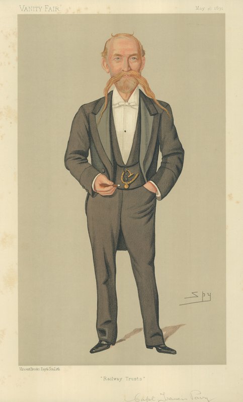 Kaptan Francis Pavy by Leslie Matthew Ward
