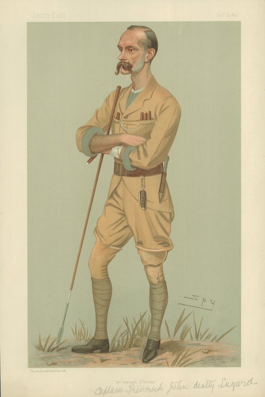 Kaptan Frederick John Dealtry Lugard by Leslie Matthew Ward