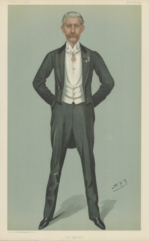 Kaptan George Lindsay Hofford by Leslie Matthew Ward
