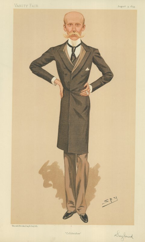 Kaptan Herbert Scarisbrick Naylor Leyland by Leslie Matthew Ward