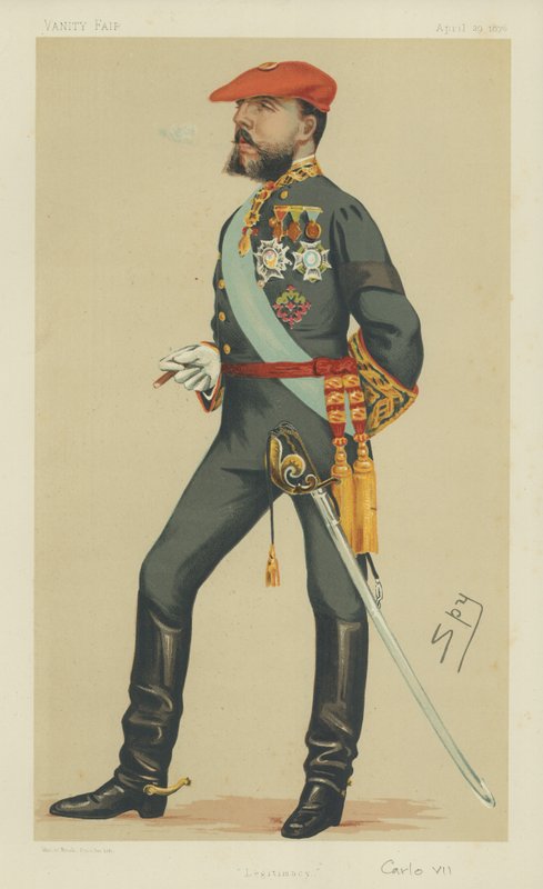 İspanya Carlo VII by Leslie Matthew Ward