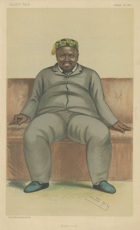 Cetewayo (Mpande tarafından önerildi) by Leslie Matthew Ward