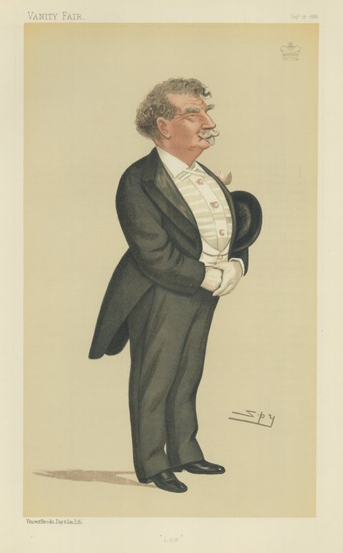 Charles Towry-Kanun, Lord Ellenborough by Leslie Matthew Ward