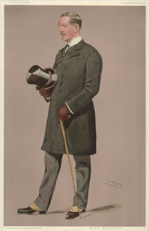 Albay Arthur Montagu Brookfield by Leslie Matthew Ward