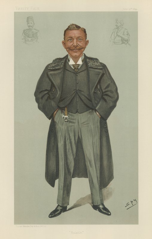 Albay Sir Rudolf Carl von Slatin by Leslie Matthew Ward